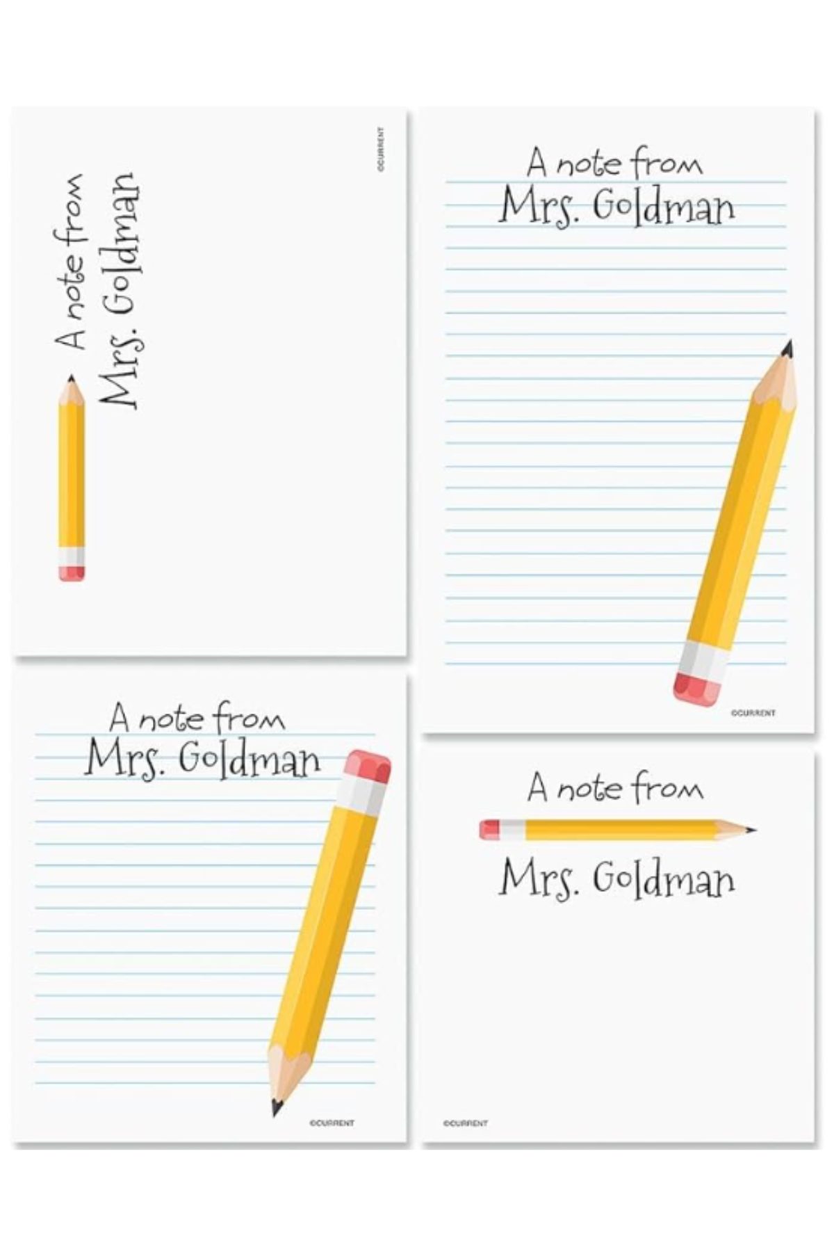personalized note pads