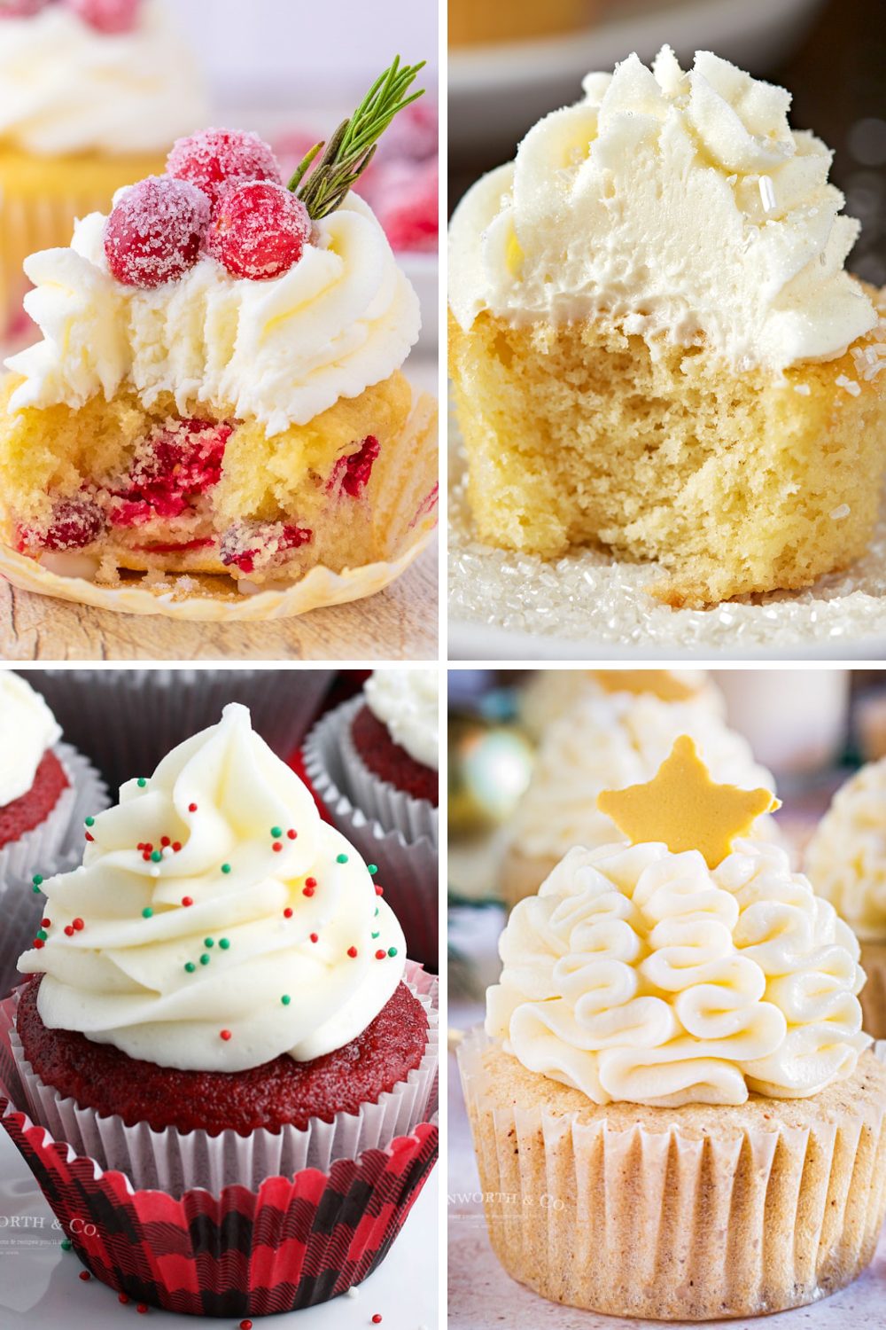 15 Festive Christmas Cupcake Ideas