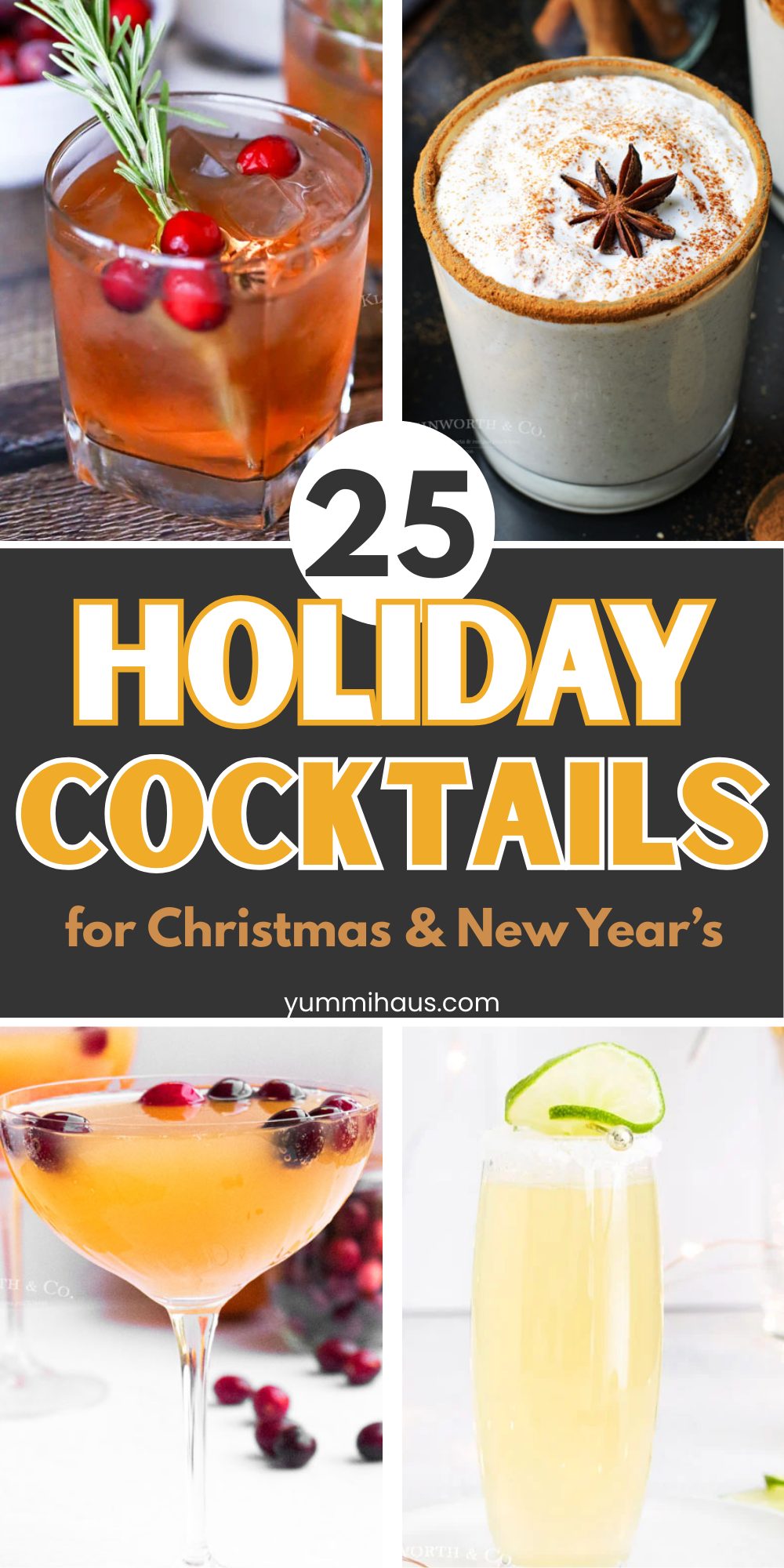 25 Holiday Cocktail Recipes