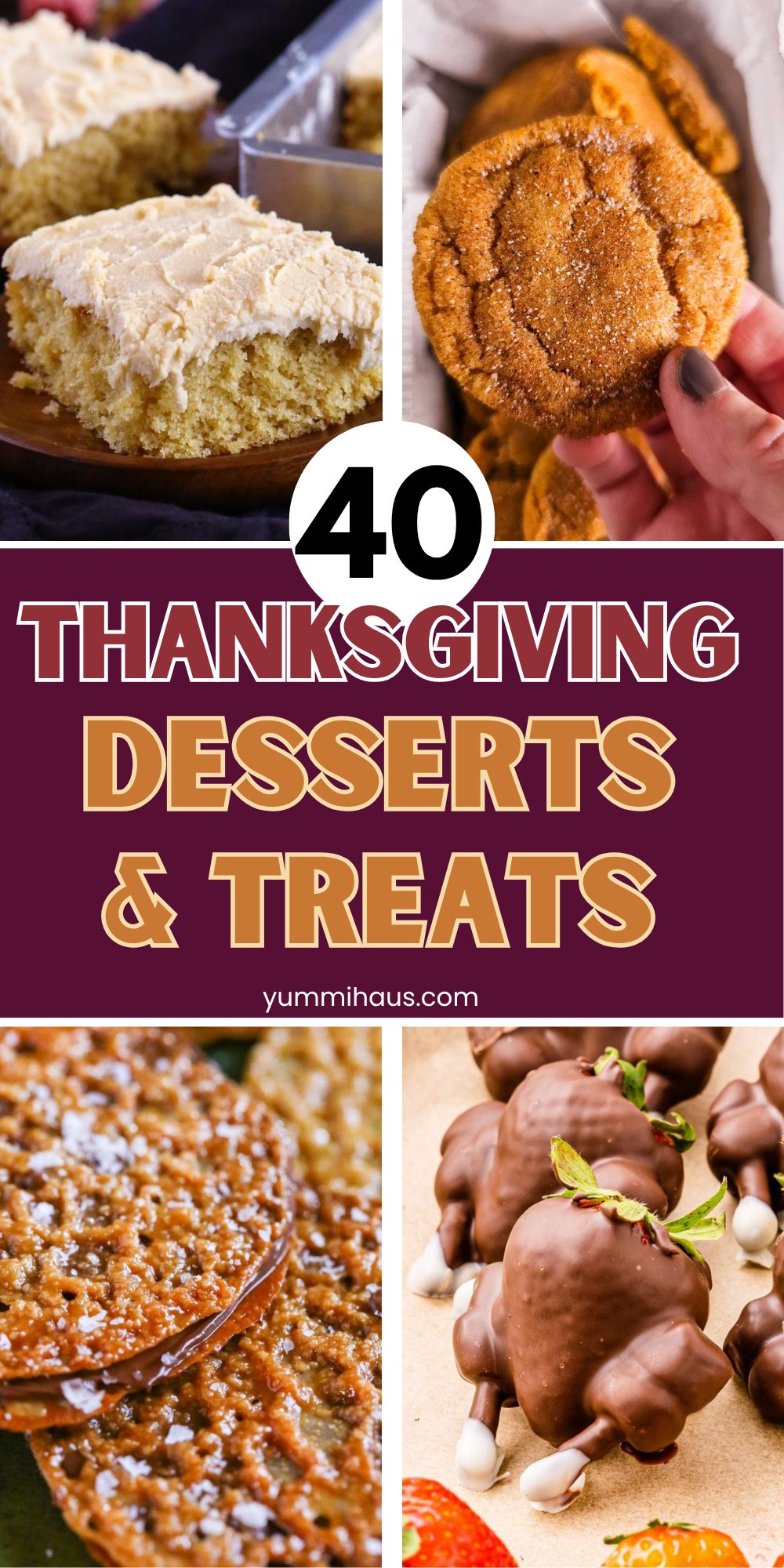 40 Easy Thanksgiving Desserts & Sweet Treats