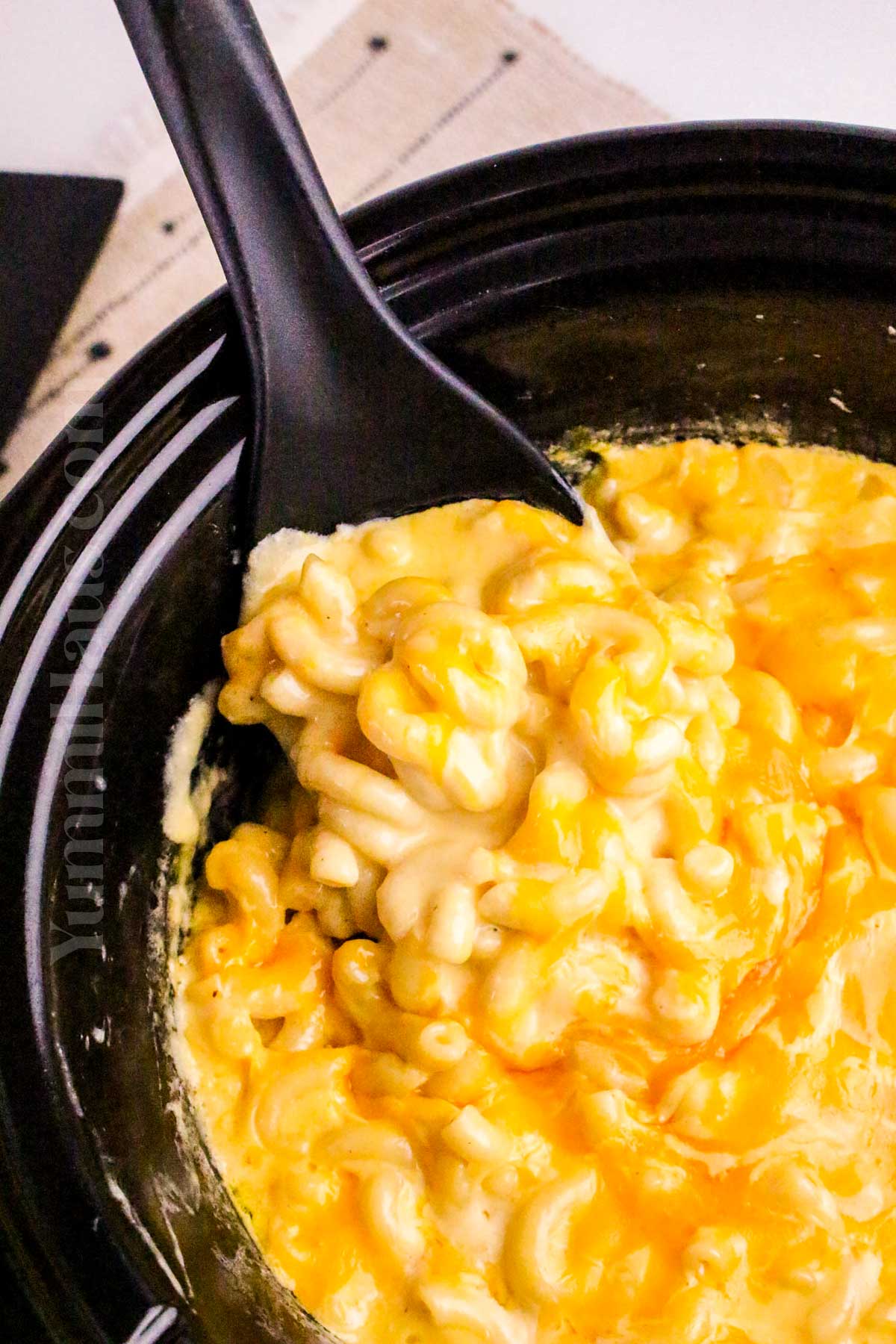 mac and cheese in the crockpot