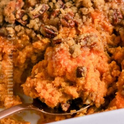 Sweet Potato Casserole with Canned Sweet Potatoes