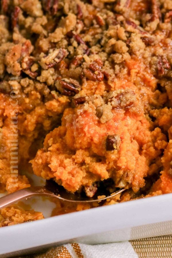 Sweet Potato Casserole with Canned Sweet Potatoes