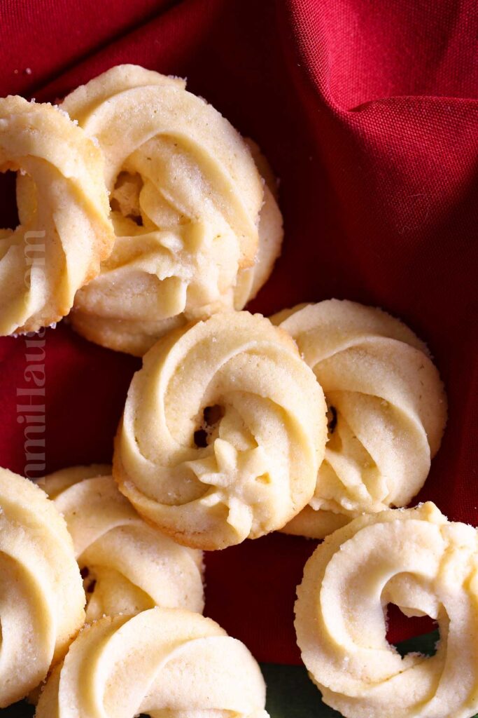 holiday cookies with butter