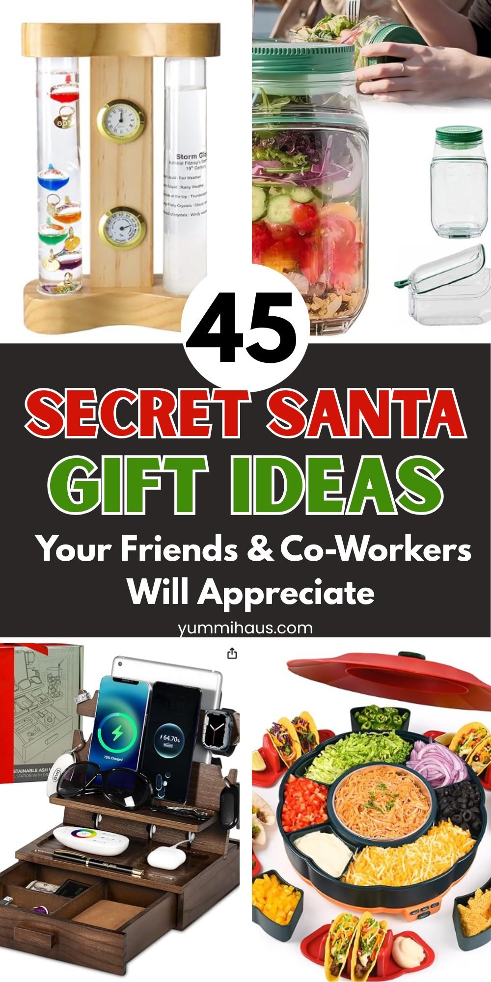 45 Secret Santa Gift Ideas Your Friends & Coworkers Will Appreciate
