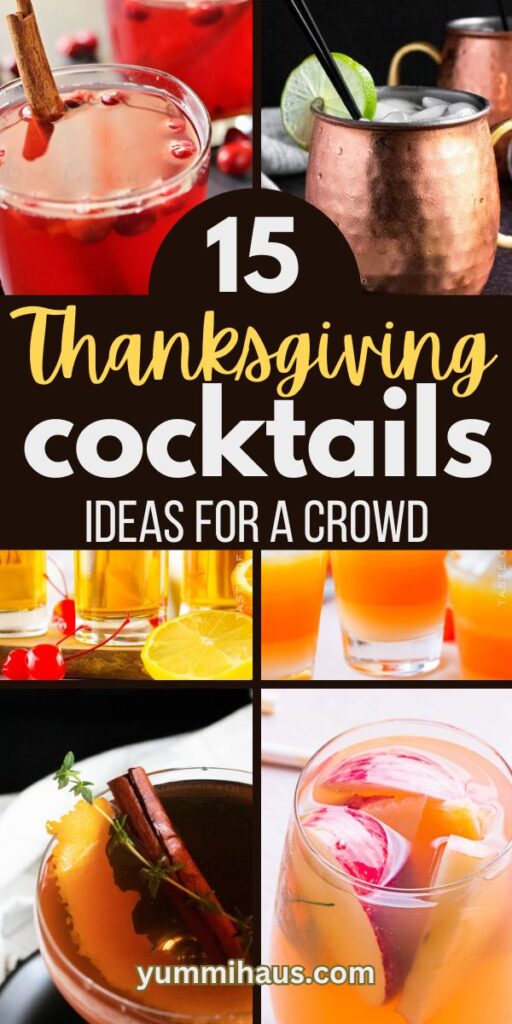 Thanksgiving Cocktails
