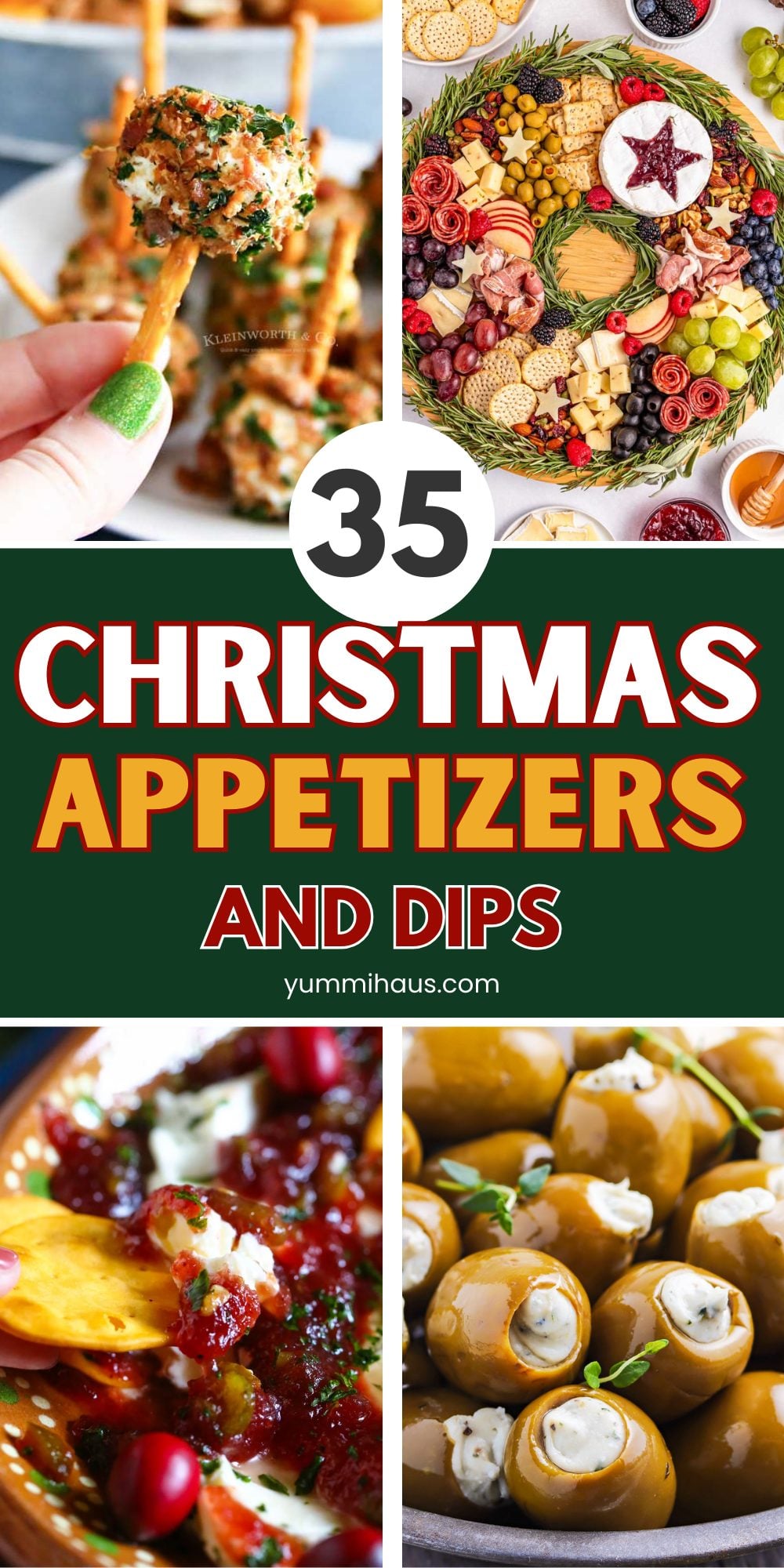 35 Christmas Appetizers & Dip Recipes