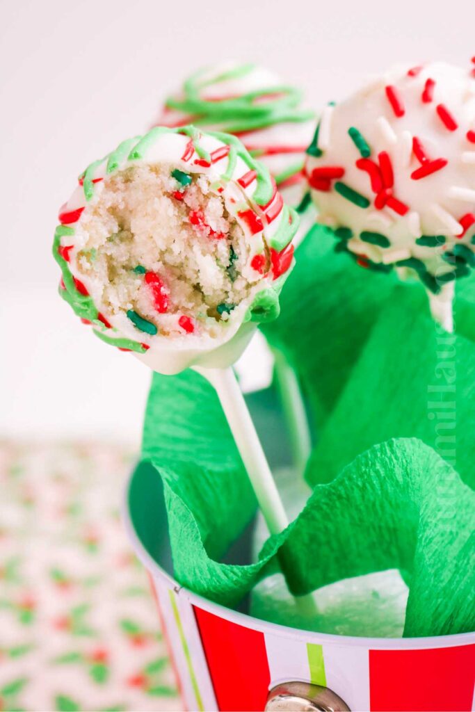 Christmas Cake Pops