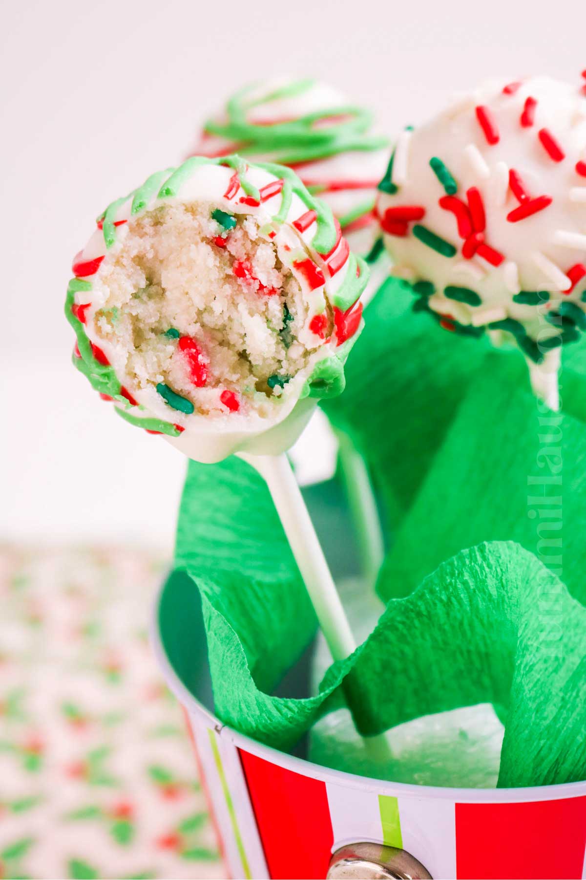Christmas Cake Pops