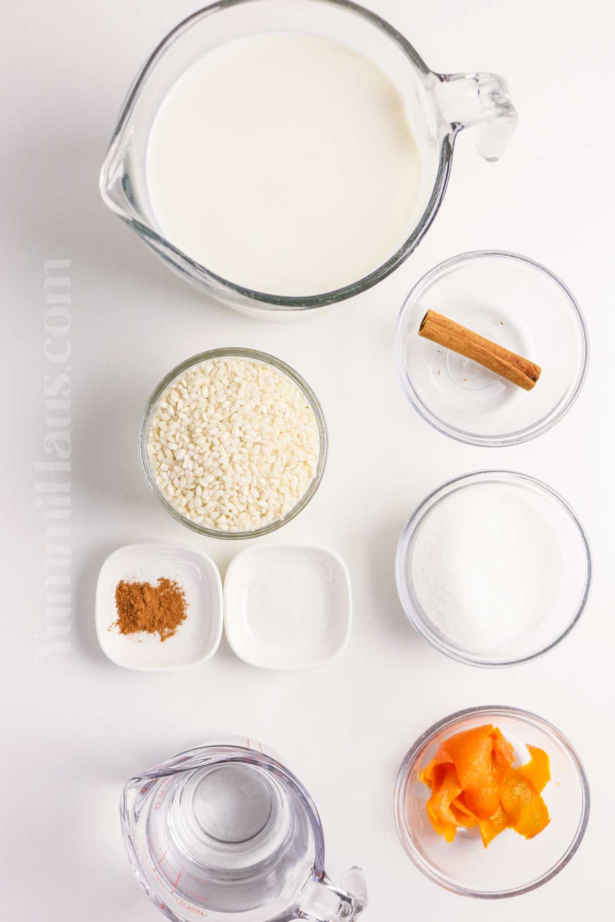 Arroz con Leche ingredients