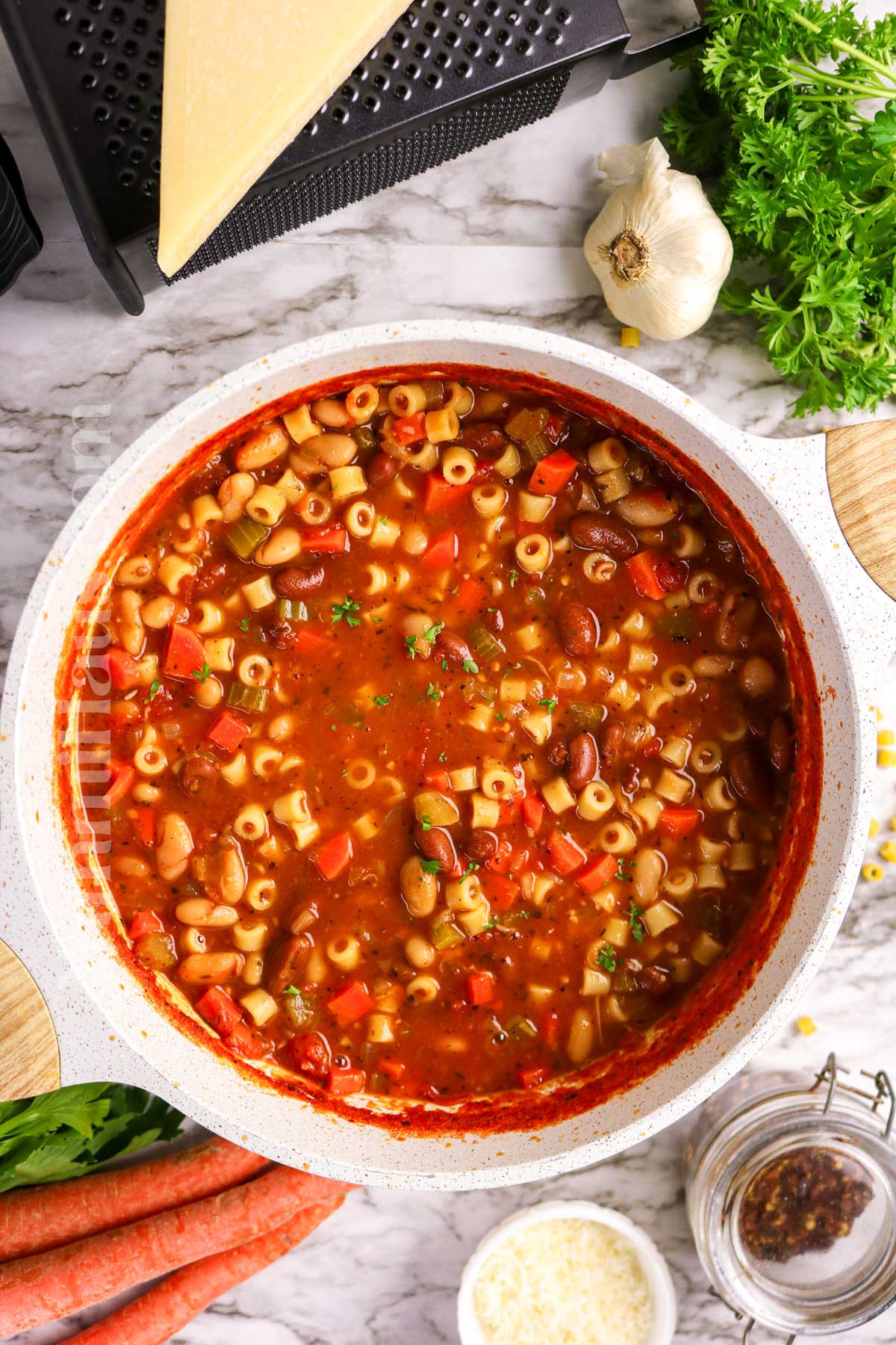 Stovetop Italian Pasta Fagioli