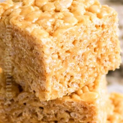 Peanut Butter Rice Krispies Bars recipe