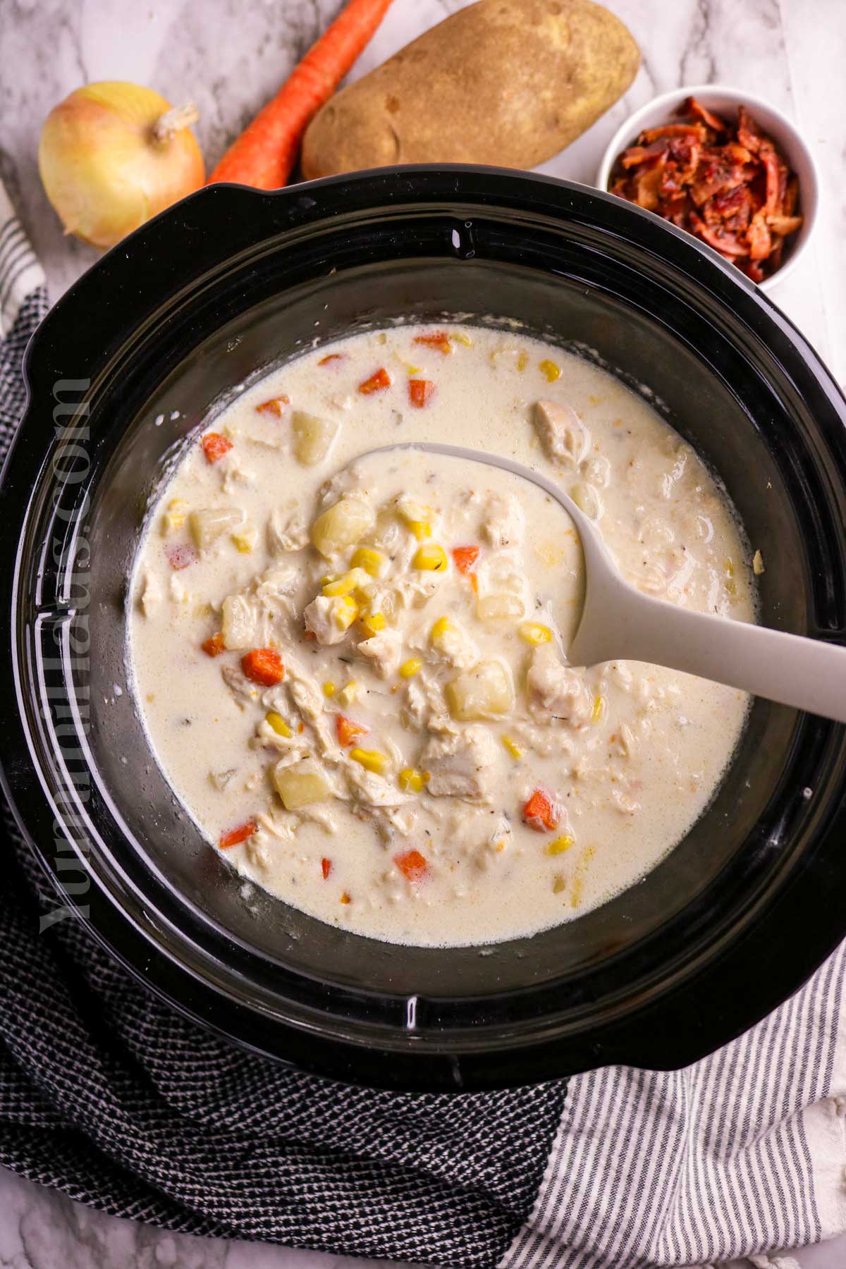 creamy chicken chowder