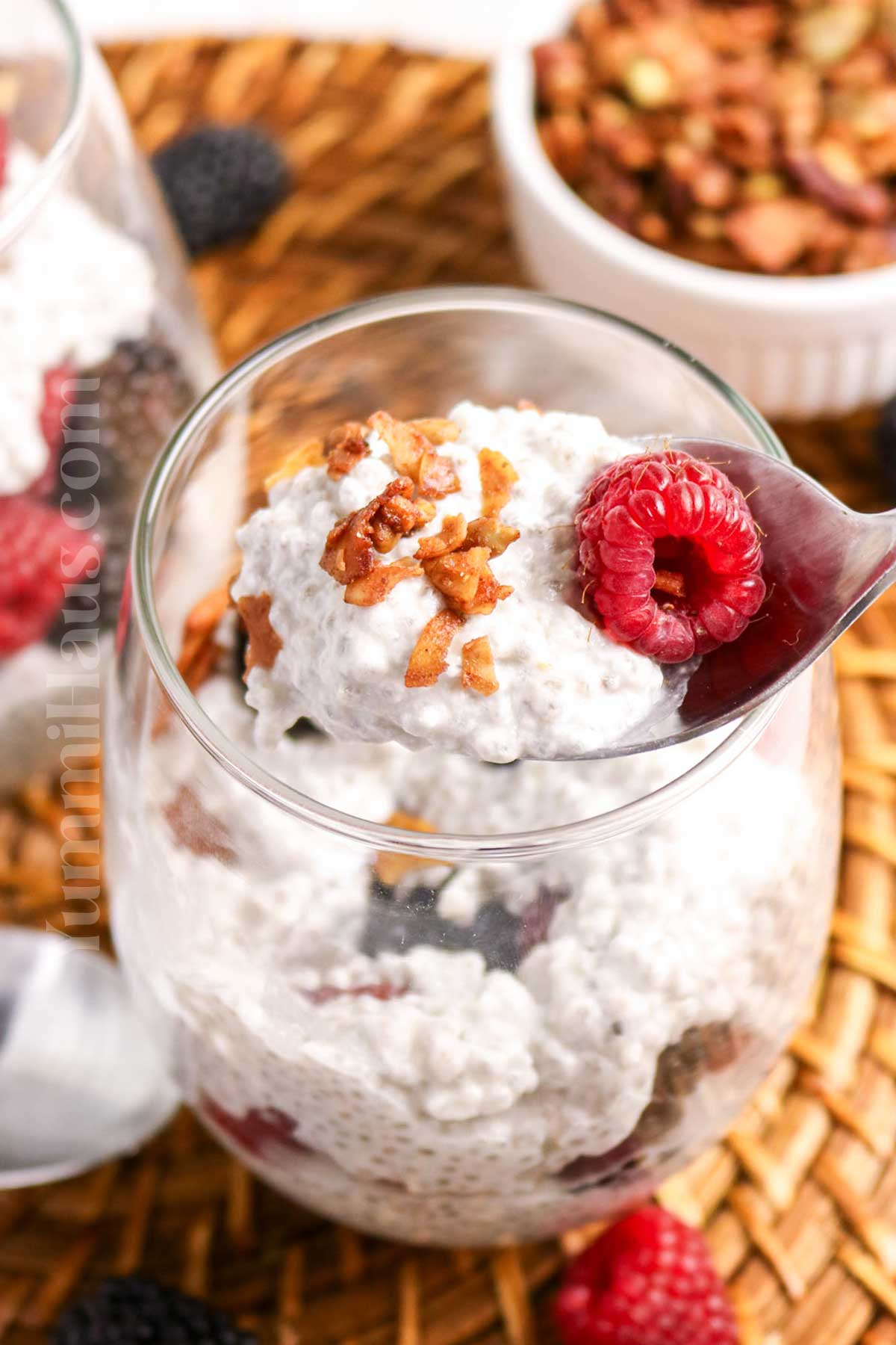 Chia and Coconut Milk Pudding