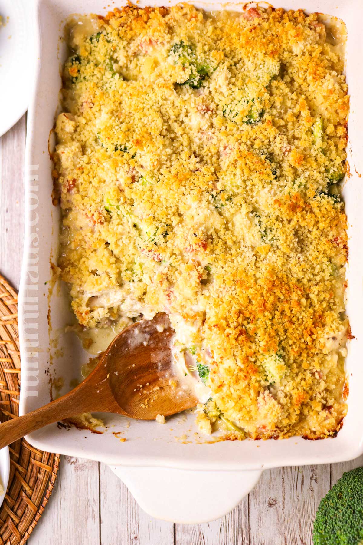 casserole dinner with chicken