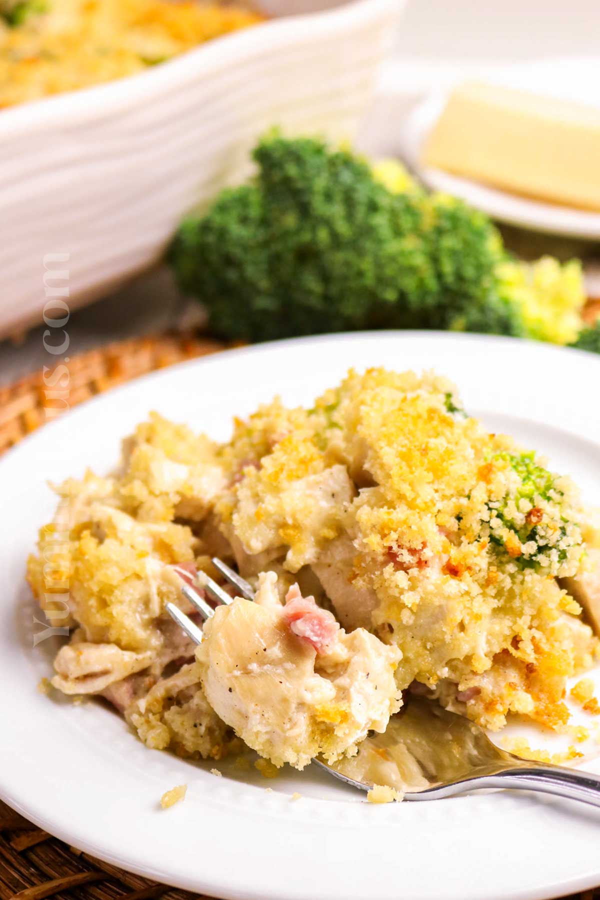 Chicken Cordon Bleu Casserole recipe