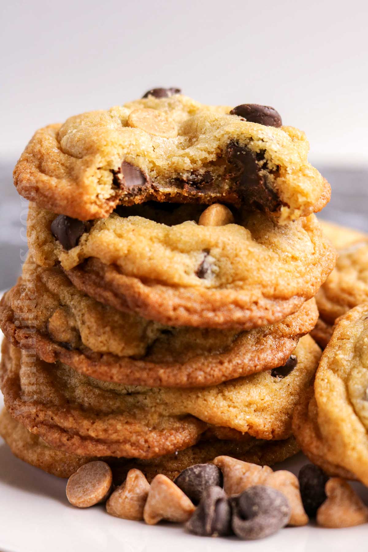 Chocolate Chip and Peanut Butter Chip Cookies