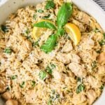 Lemon Chicken Orzo Pasta