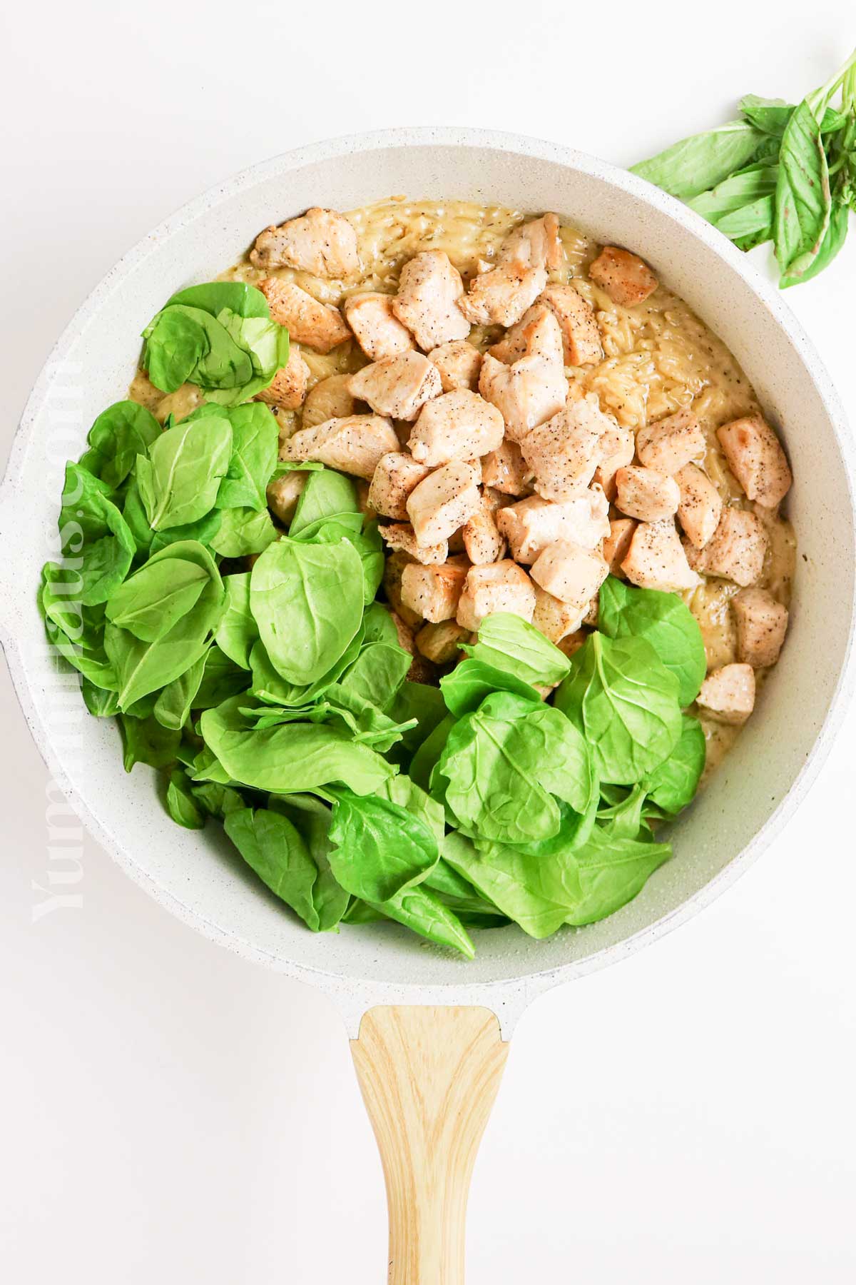 how to make Lemon Chicken Orzo Pasta