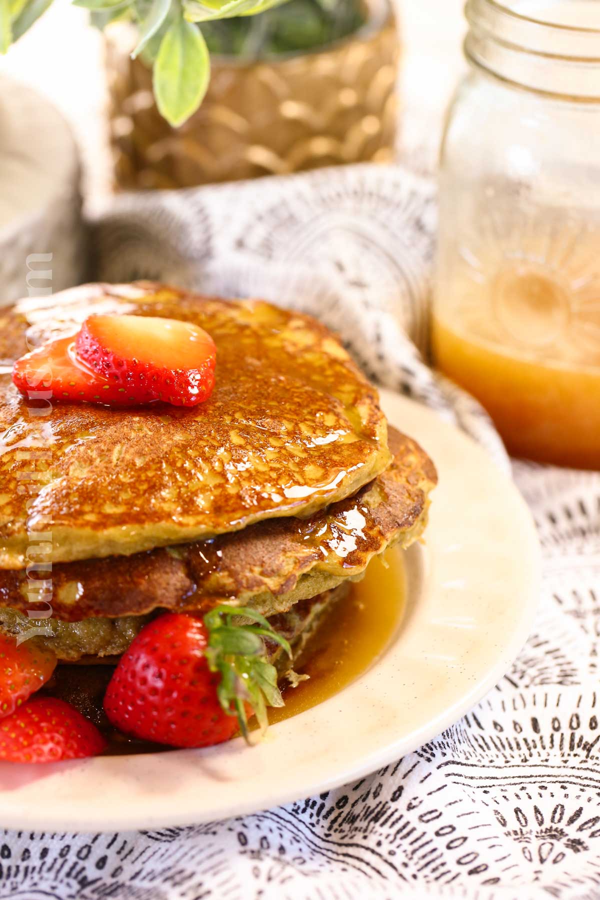 low-carb Cottage Cheese Pancakes