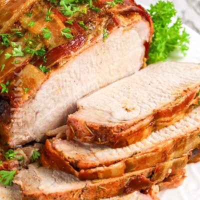 Bacon-Wrapped Pork Loin