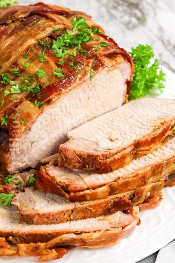 Bacon-Wrapped Pork Loin