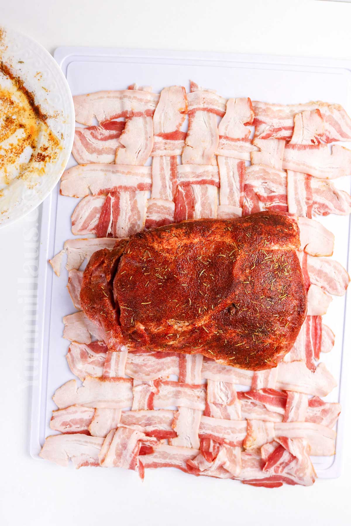 wrapping in bacon