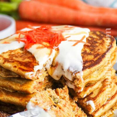 Carrot Cake Pancakes
