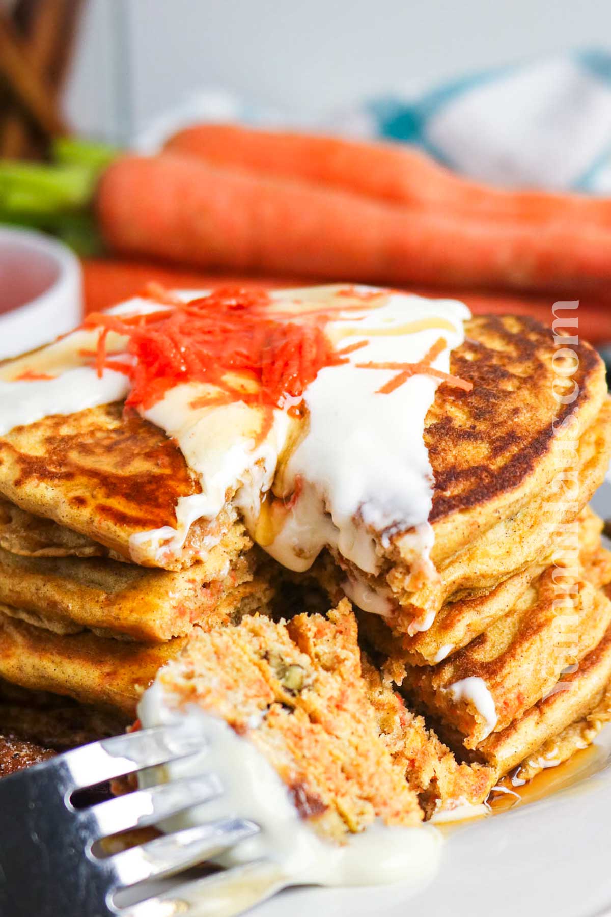 Carrot Cake Pancakes
