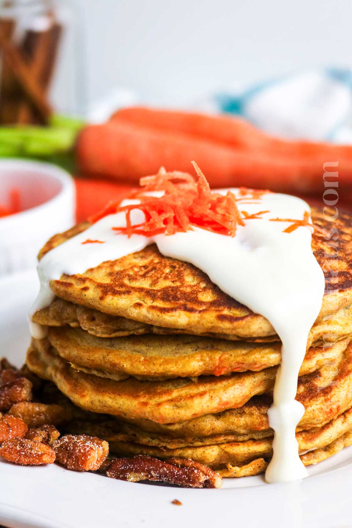 stack of pancakes for Easter