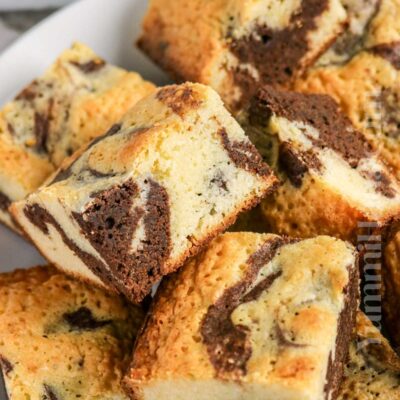 Chocolate and White Chocolate Brownies
