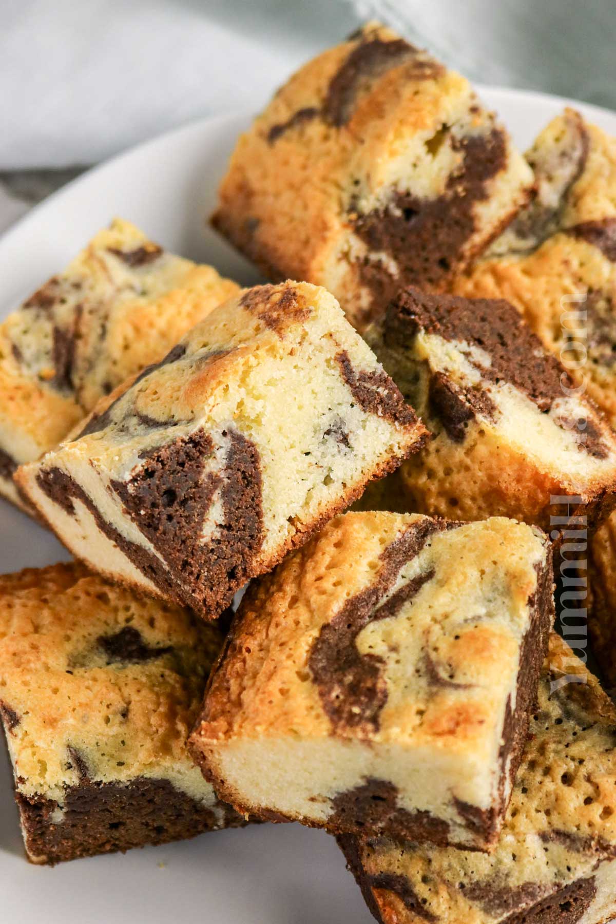 Chocolate and White Chocolate Brownies