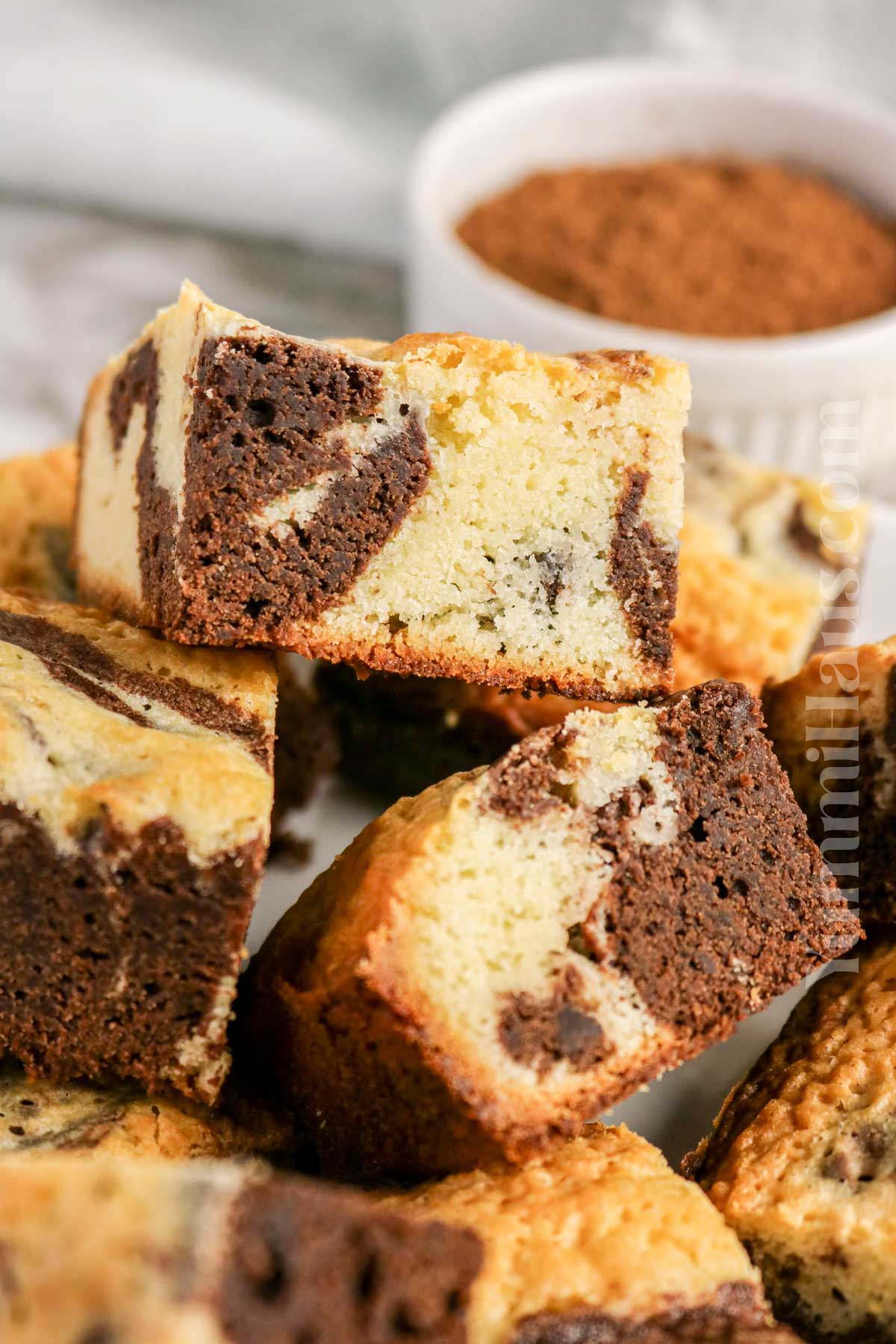 Chocolate and White Chocolate Brownie recipe