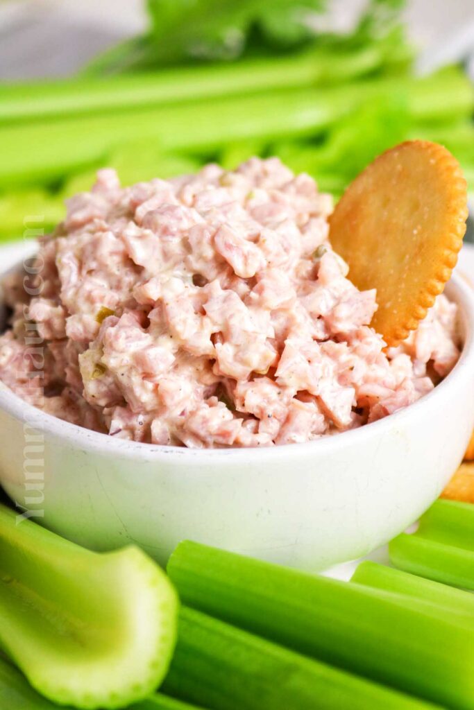 snack with pork