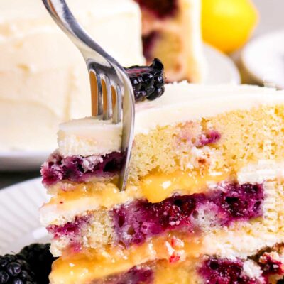Lemon Blackberry Cake
