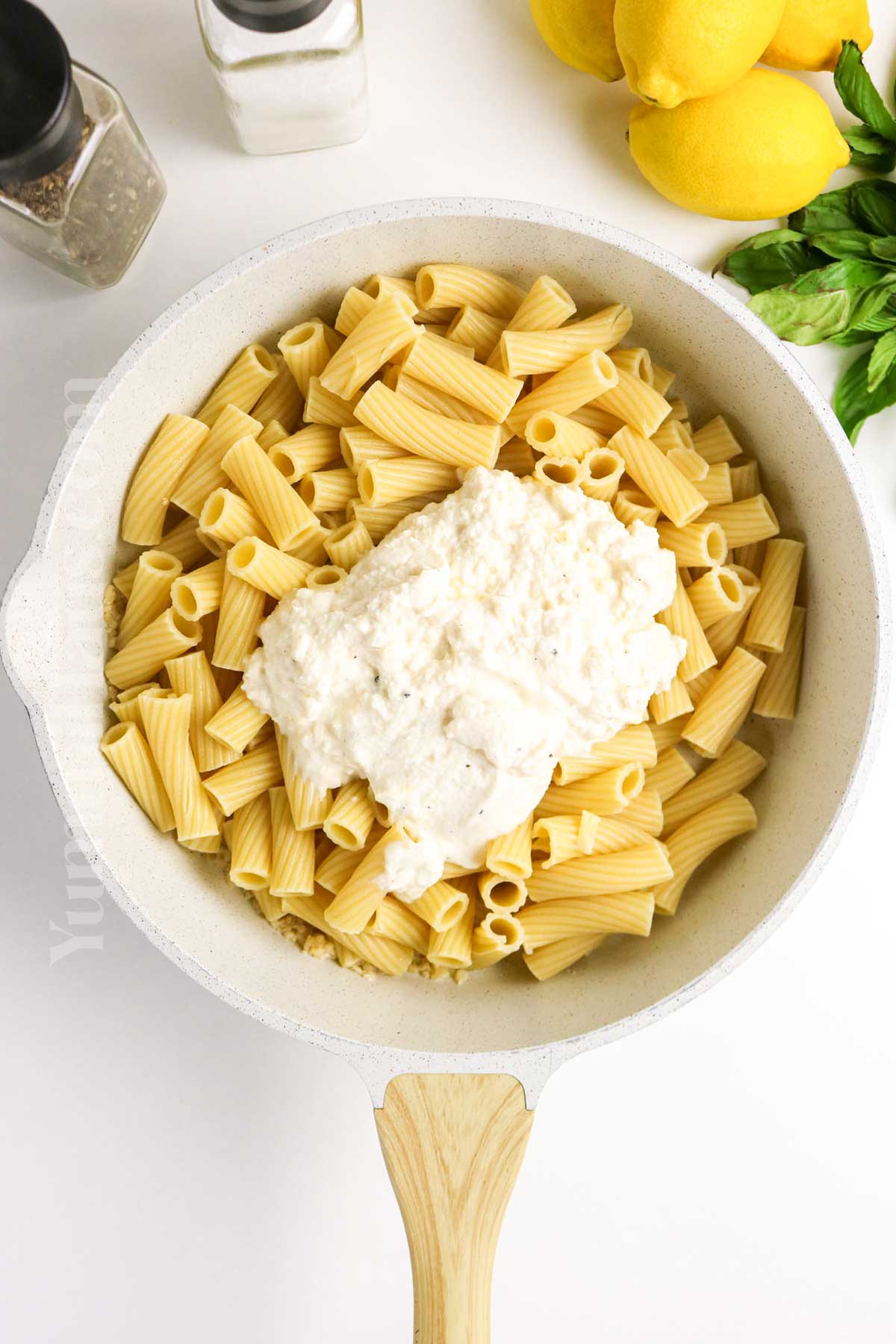how to make Lemon Ricotta Pasta