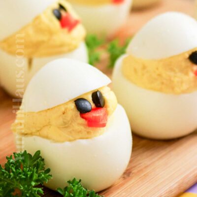 Easter Deviled Eggs