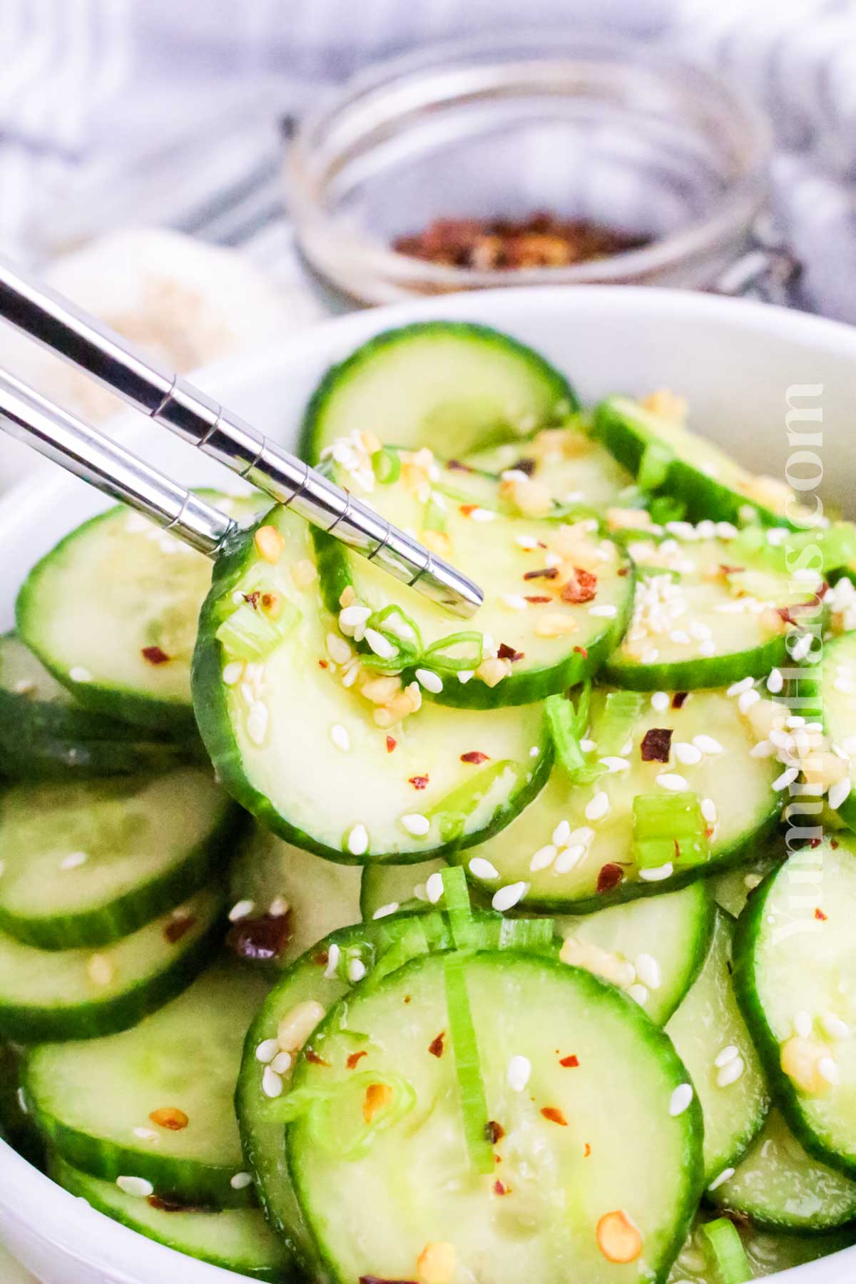 Asian Cucumber Salad recipe