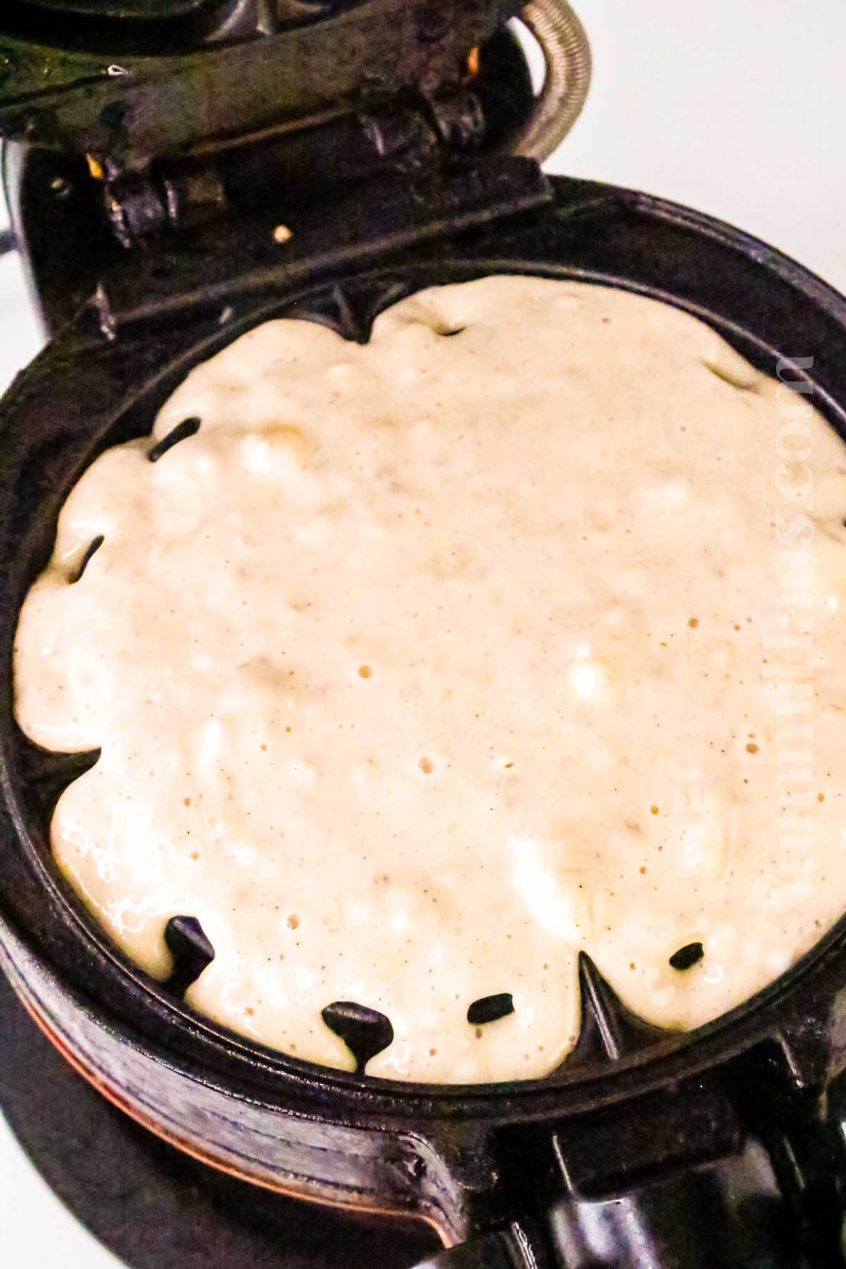 how to make Banana Waffles