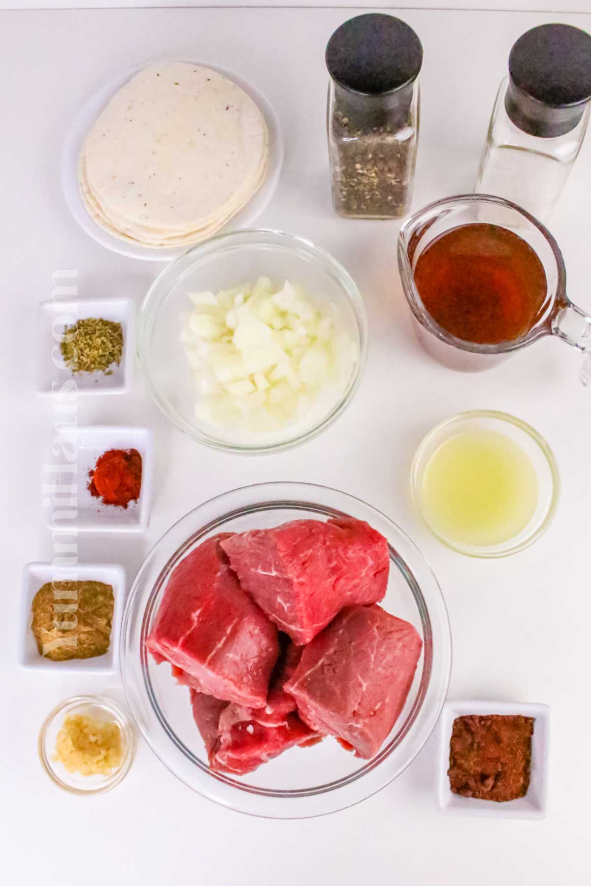 Beef Tacos Chuck Roast ingredients