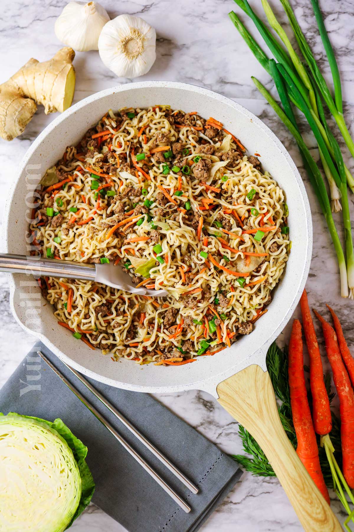 Beef Ramen Noodles recipe