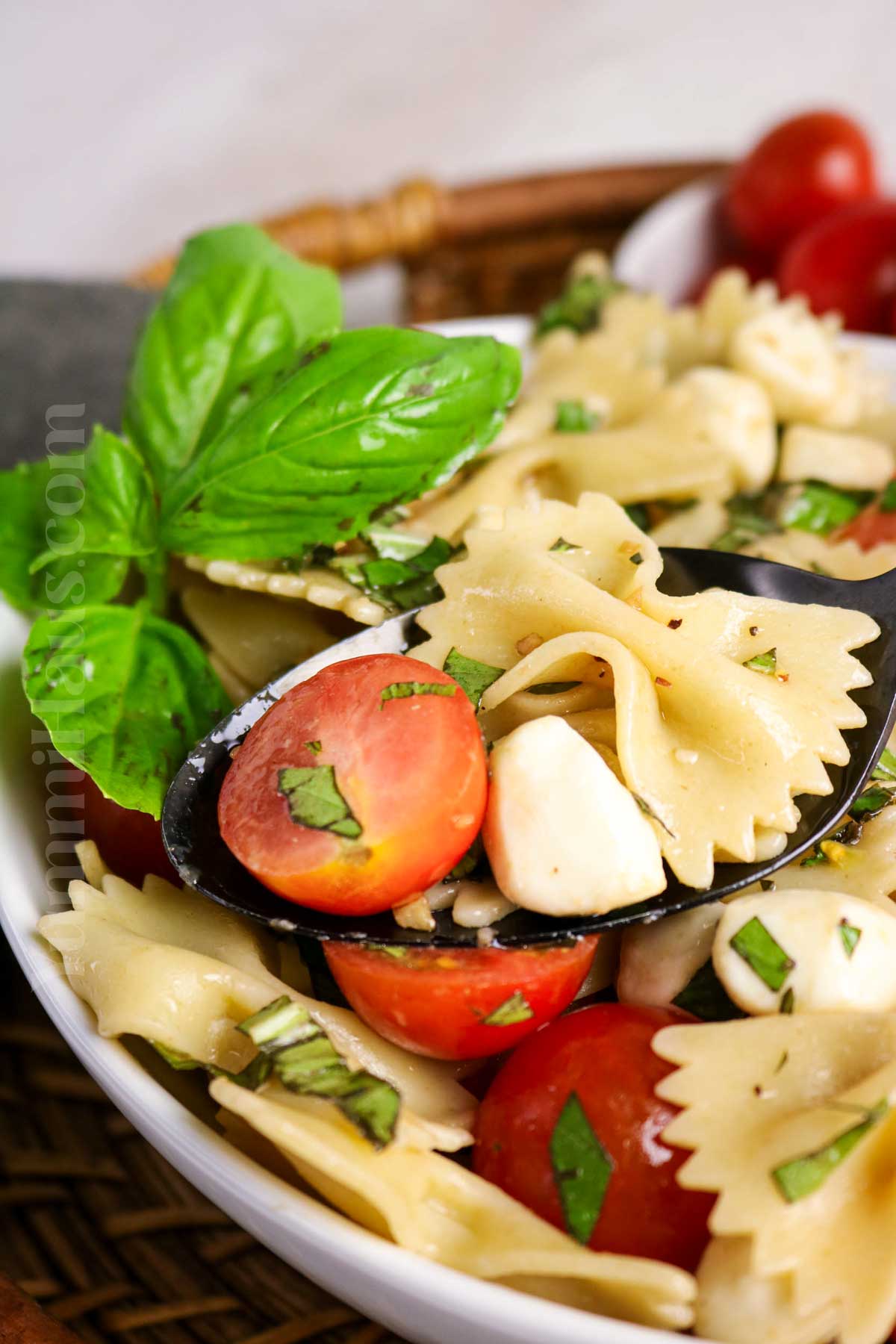 side dish with pasta