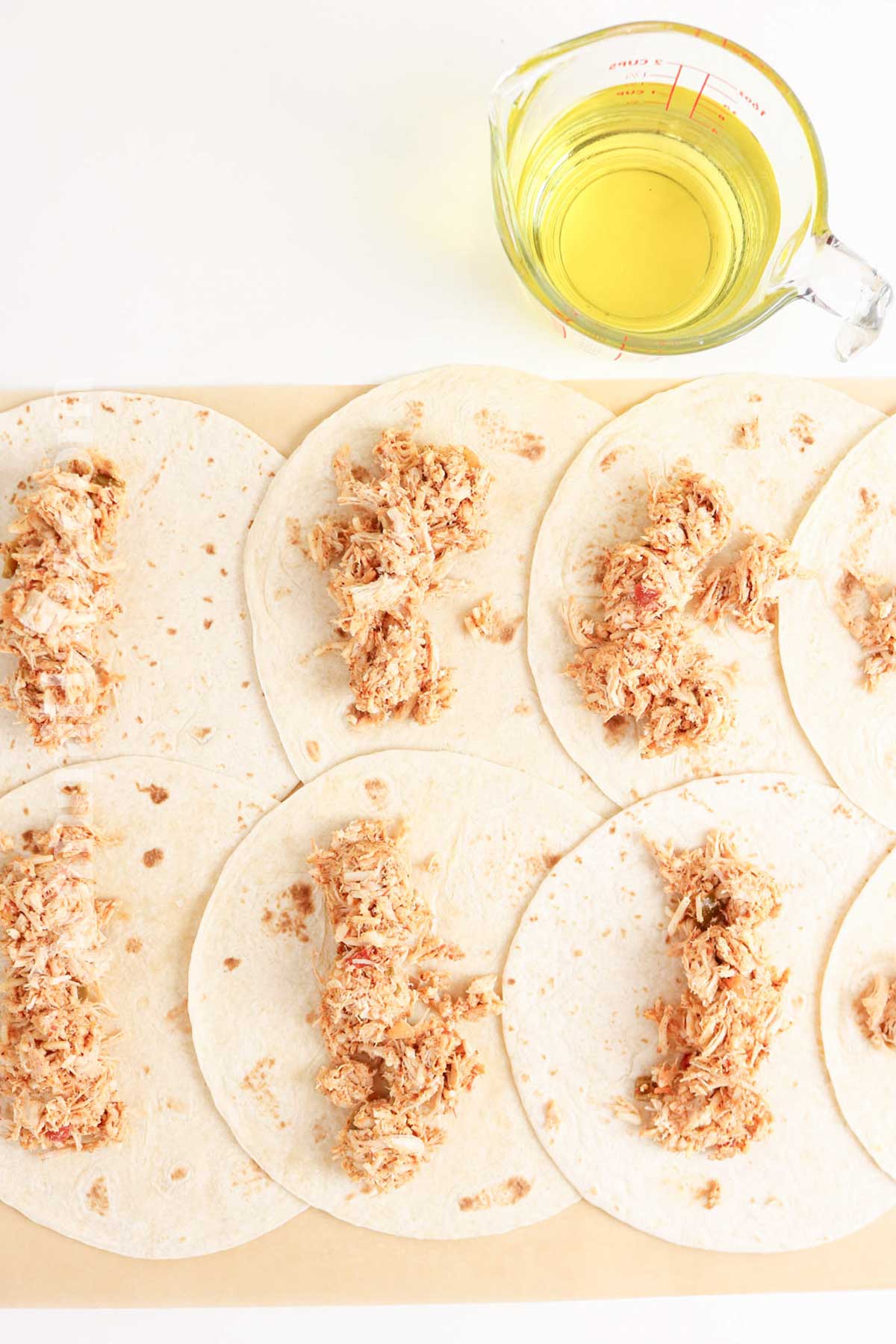 how to make Chicken Flautas