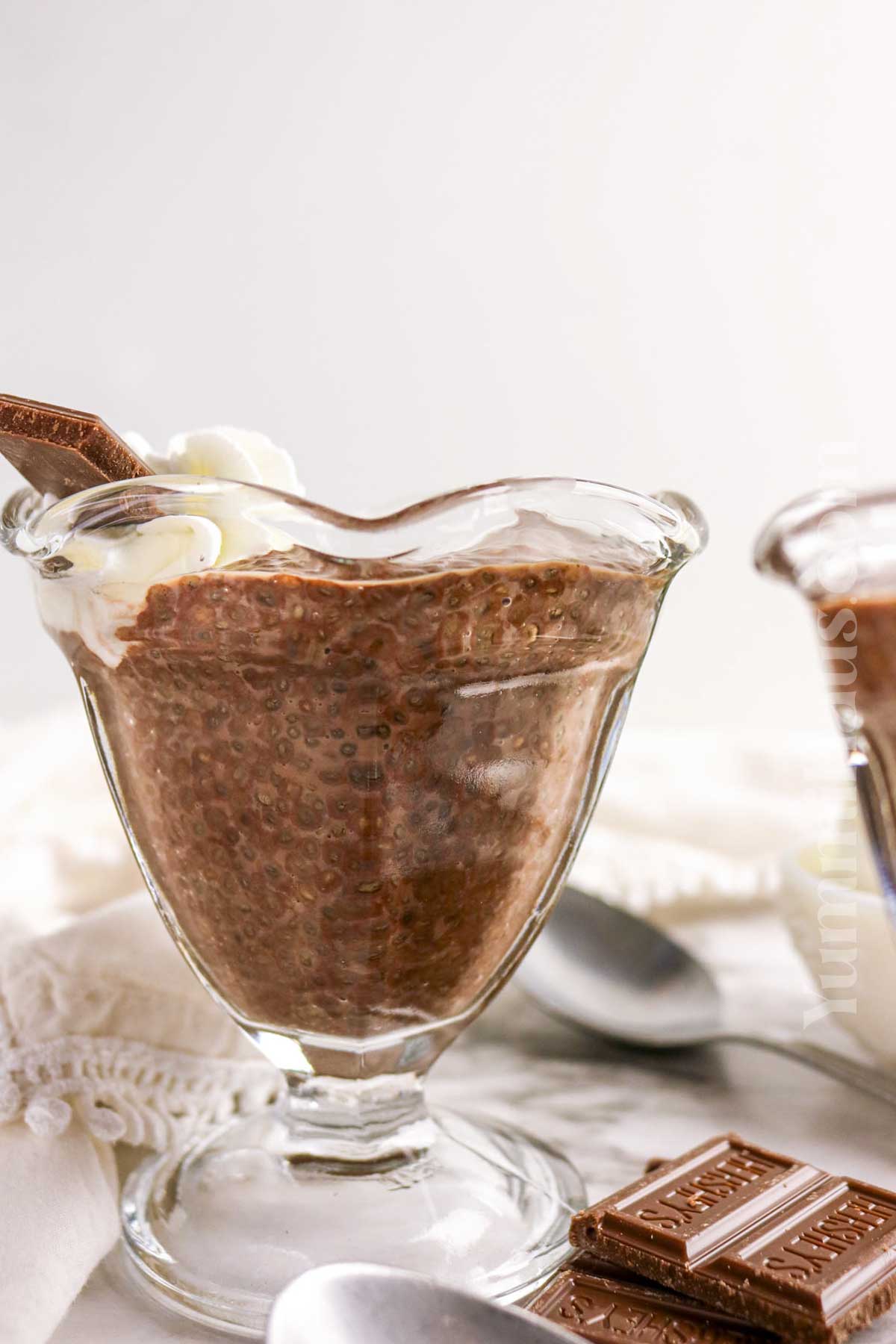 pudding served