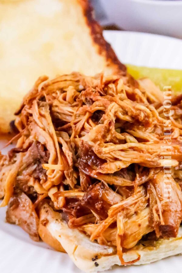 Slow Cooker Pulled Pork Tenderloin