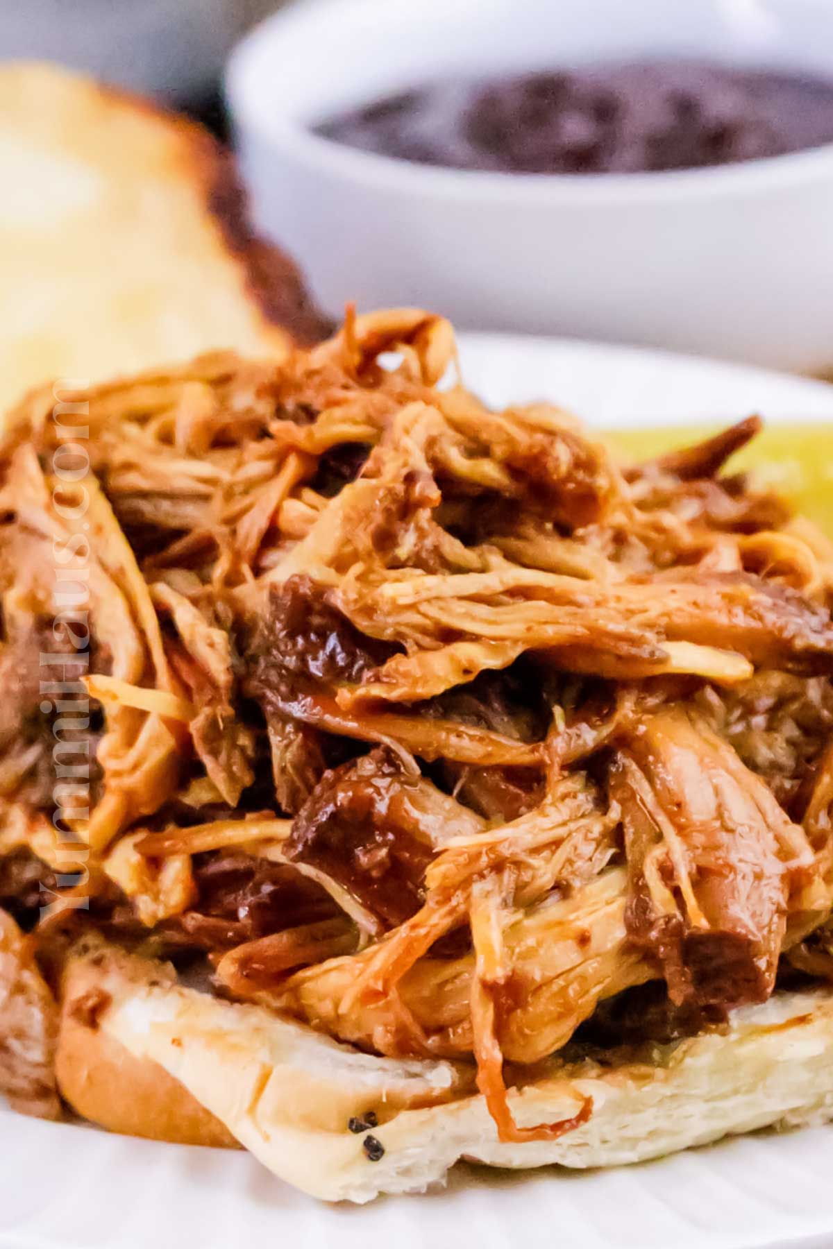 pork sandwich with bbq
