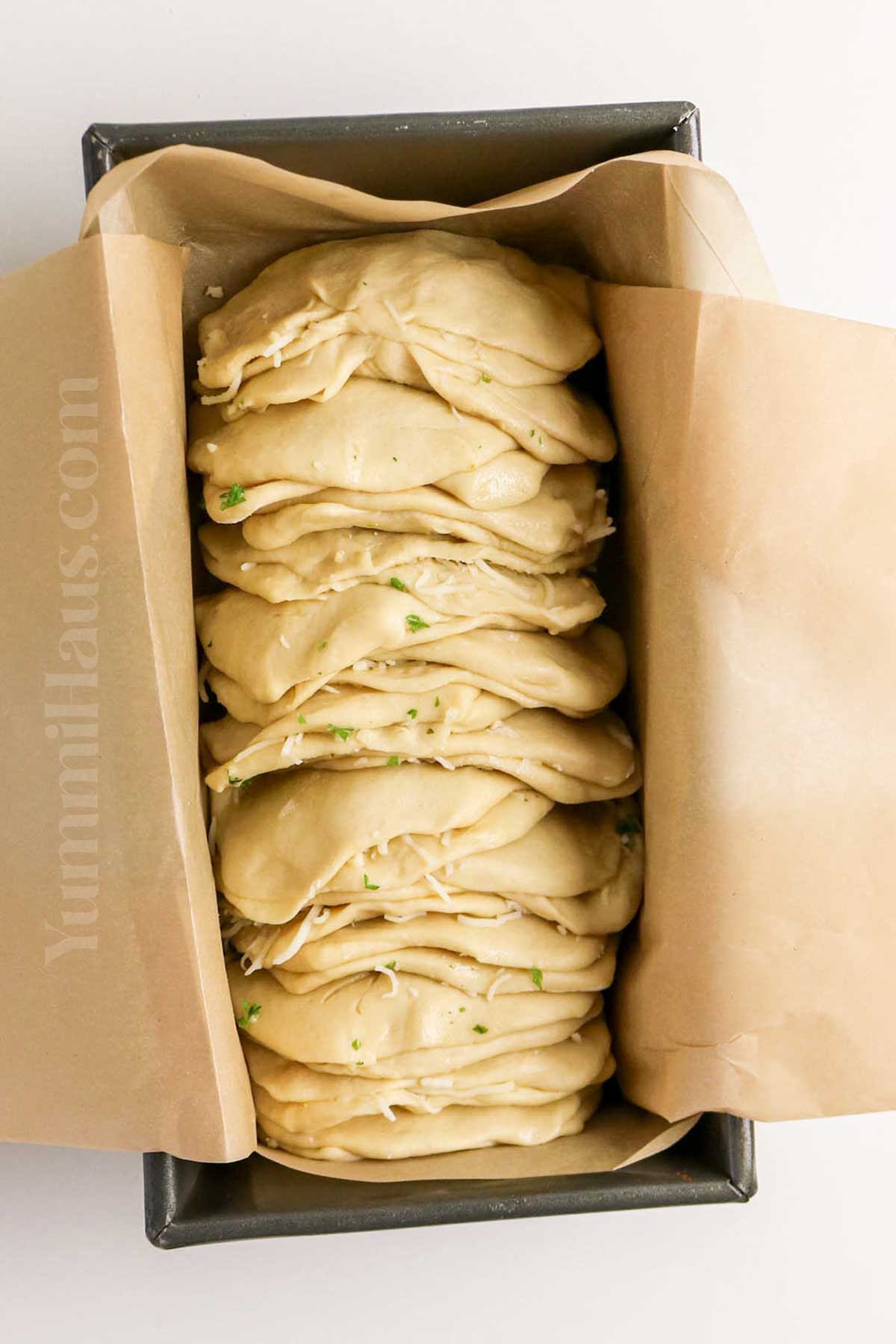how to make Layered Pull-Apart Bread