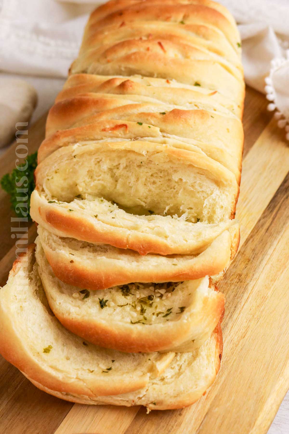 Layered Pull-Apart Bread recipe