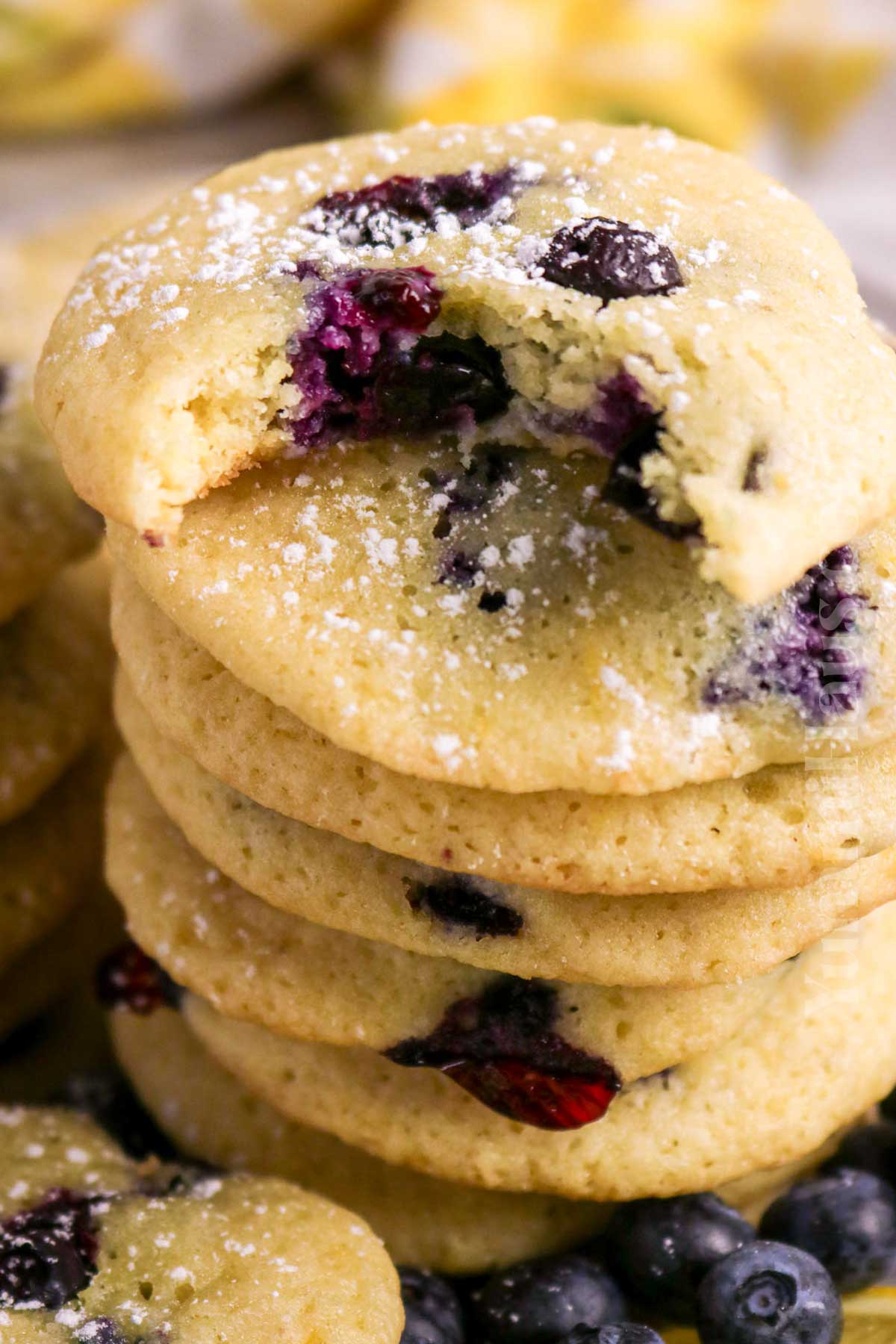 Lemon Blueberry Cookies