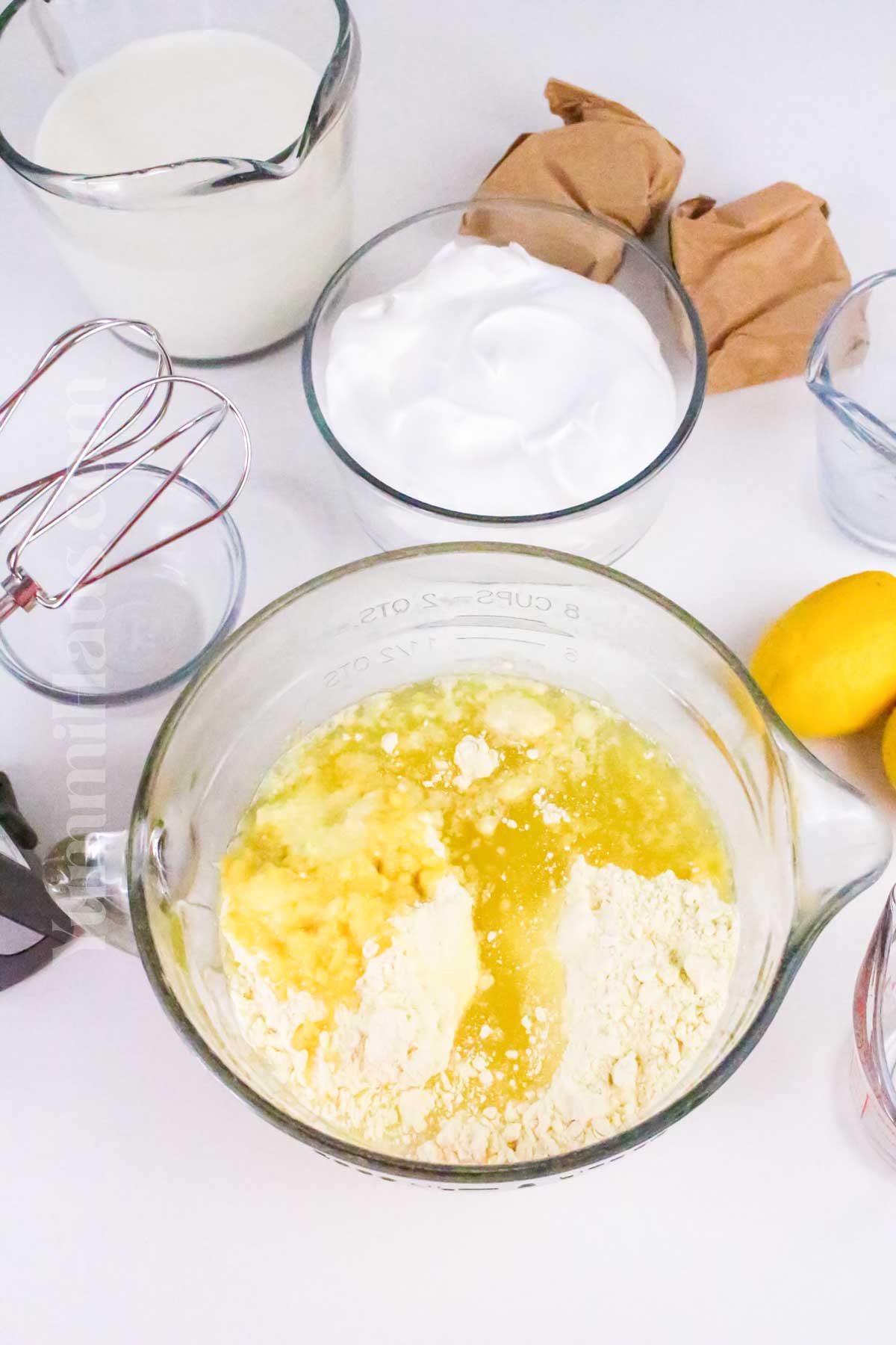 making the batter